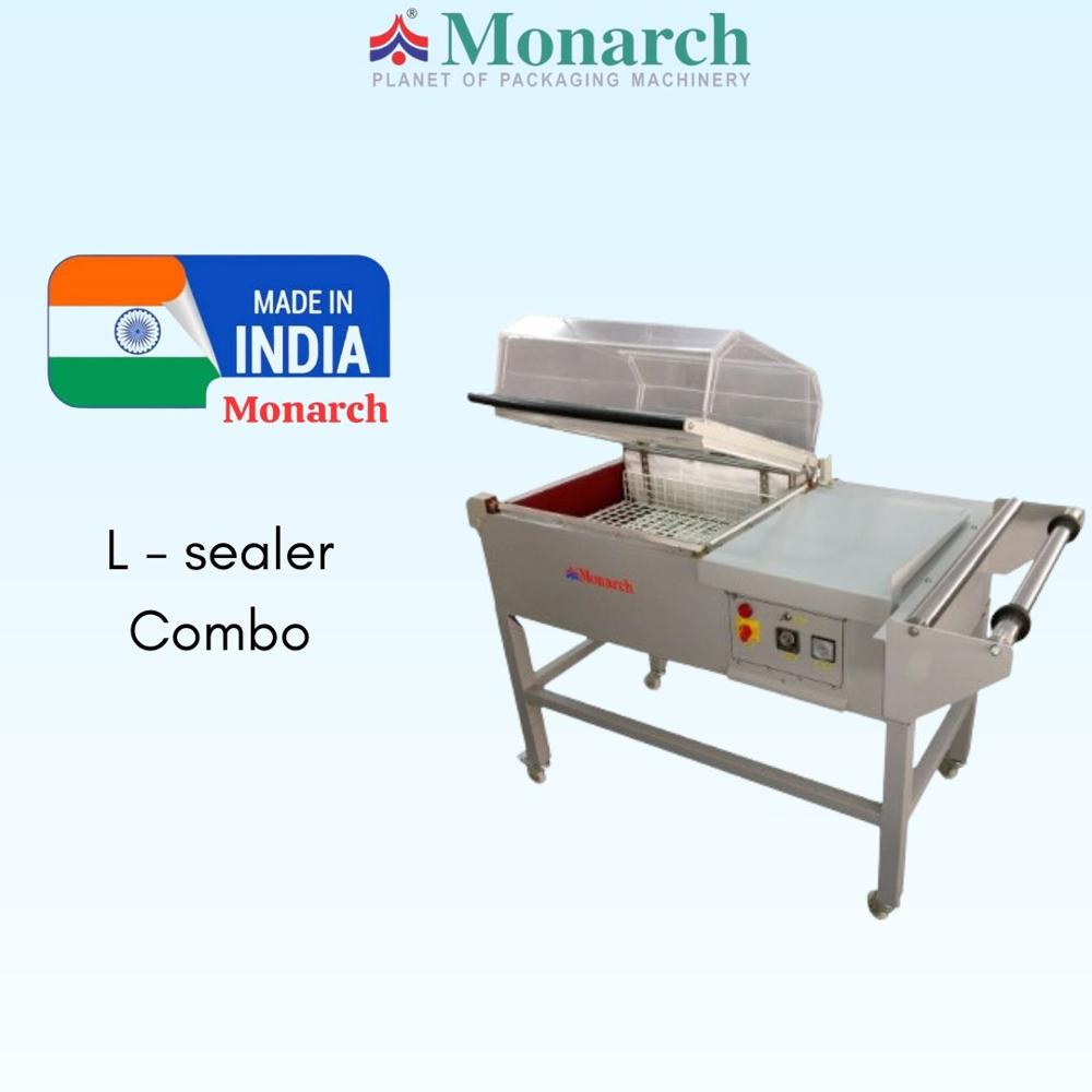 श्रिंक टनल के साथ सेमी-ऑटोमैटिक एल-सीलर