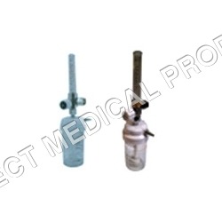 Metal Bpc Flow Meters With Humidifier Bottle Color Code: Customized