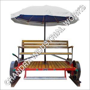 रेलवे पुश ट्रॉली