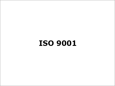 ISO 9001 प्रमाणन