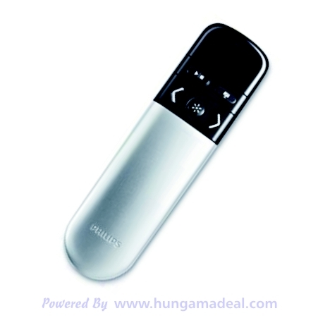 Philips Presenter SNP6000/97 एक प्रेजेंटेशन रिमोट है जो आपके प्रस्तुतियों को प्रभावी ढंग से नियंत्रित करने के लिए डिज़ाइन किया गया है। इस उपकरण में एक सटीक लेज़र पॉइंटर है जो आपके दर्शकों के ध्यान को आकर्षित करने में मदद करता है। इसके साथ ही, इसका एर्गोनोमिक डिज़ाइन आसान पकड़ और सुविधा प्रदान करता है।