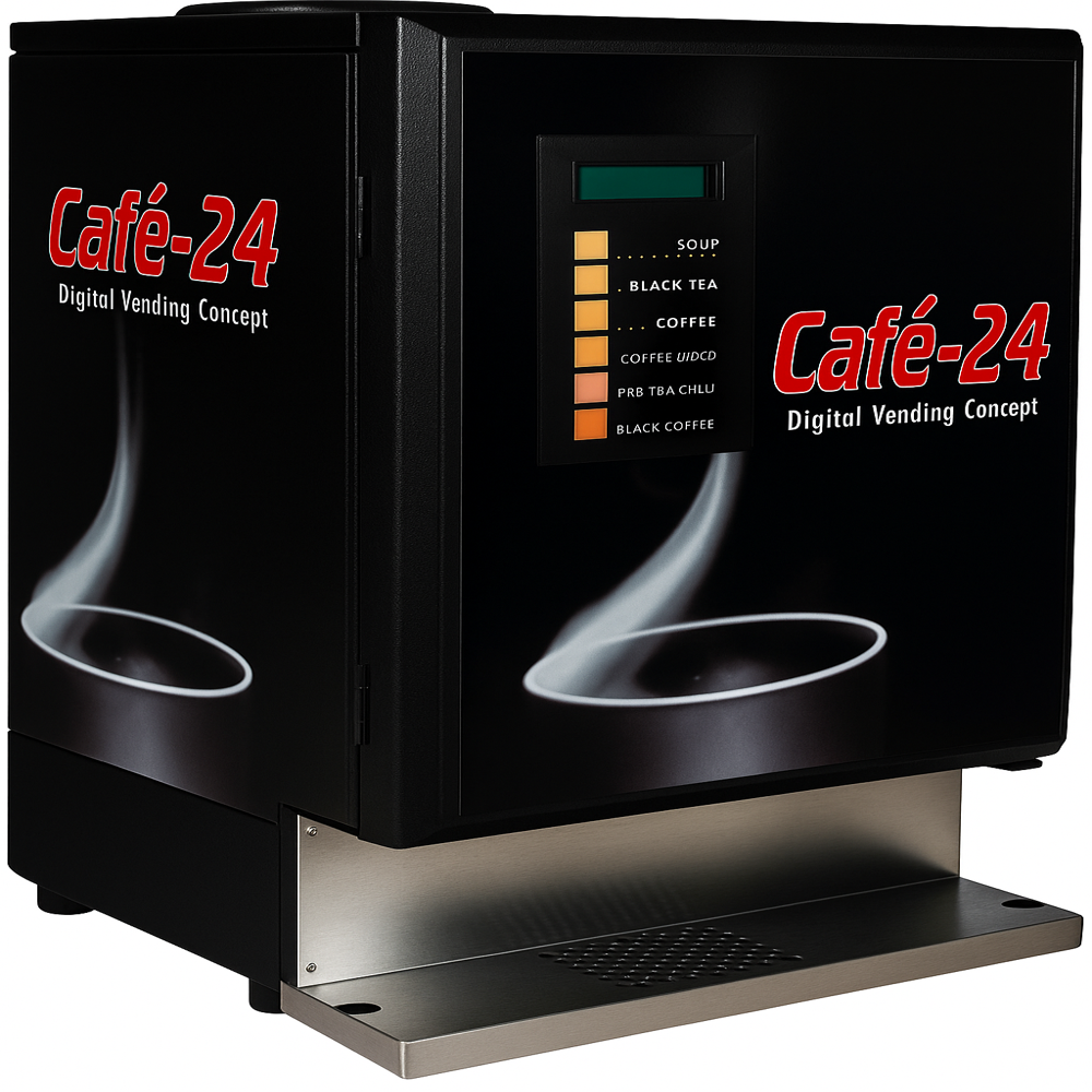 गर्म चाय और कॉफी वेंडिंग मशीन - 4 विकल्प