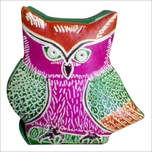 उल्लू का चेहरा सिक्का पाउच