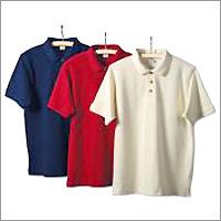 रंगीन कॉलर टी-शर्ट