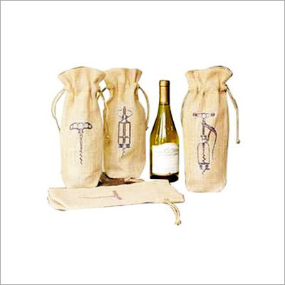 Jute Wine Bottle Holder