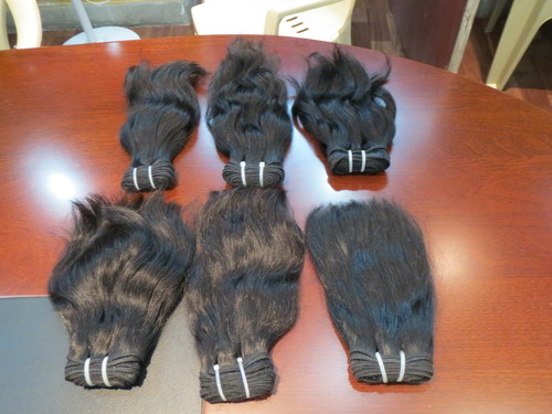 प्राकृतिक रंग रेमी सिल्की स्ट्रेट मशीन वेट हेयर