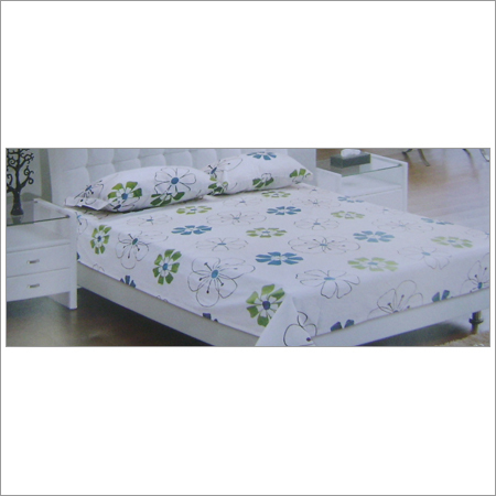 छपी हुई बिस्तर की चादरें