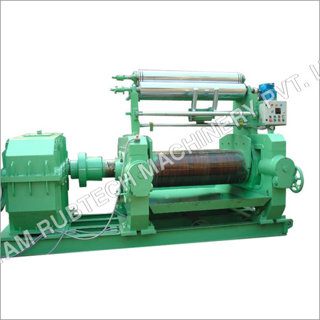 Rubber Mixing Mill With Stock Blender