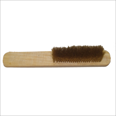 Jewellery Brush - Plastic, Cylindrical Shape, Brown Bristles | Essential for Jewellery Cleaning, User-Friendly Design, Expertly Crafted