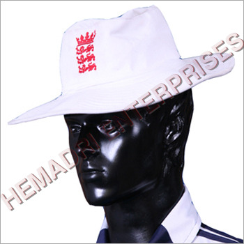 White Round Cap