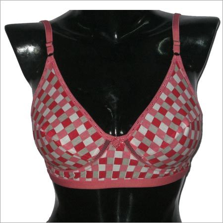 Ladies Check Bra