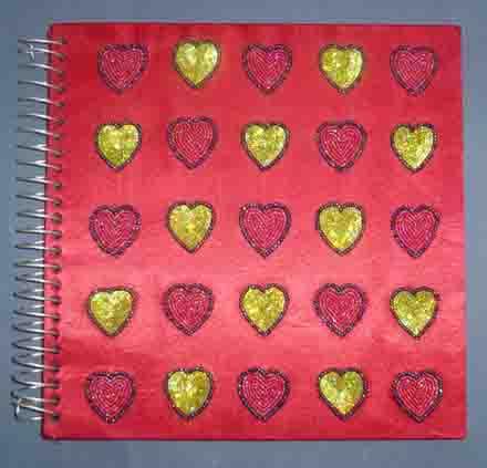 हैंडमेड हार्ट sprl. फोटो एल्बम 12x12"