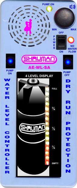 जल स्तर प्रदर्शन और अर्ध स्वचालित नियंत्रक (मॉडल AE-WL-SA)