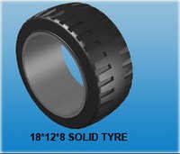 सॉलिड रबर टायर