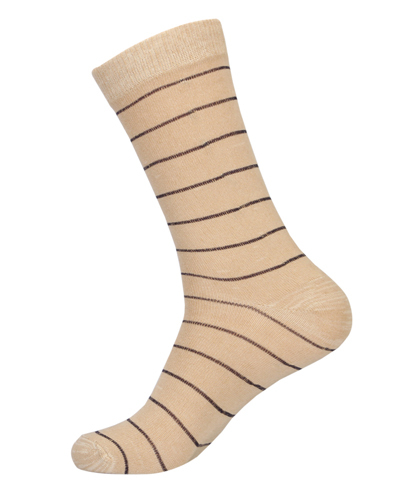 एक्स्ट्रा स्ट्रेचेबल गोलाकार लाइन्स फाइन सॉक्स