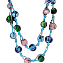 कांच के मोतियों का हार