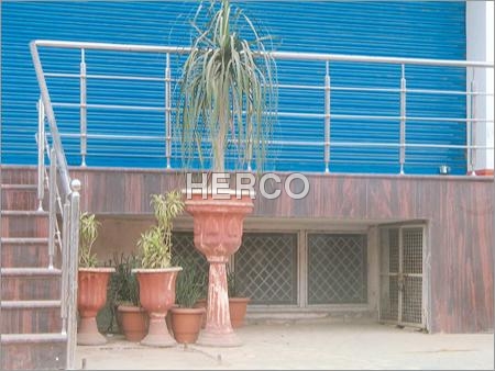 मॉड्यूलर स्टील सीढ़ी रेलिंग