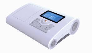 UV Vis Spectrophotometer - 20x30x15cm, Photodiode Array Detector | UV-Vis Analysis, LCD Touchscreen, Precise Readings
