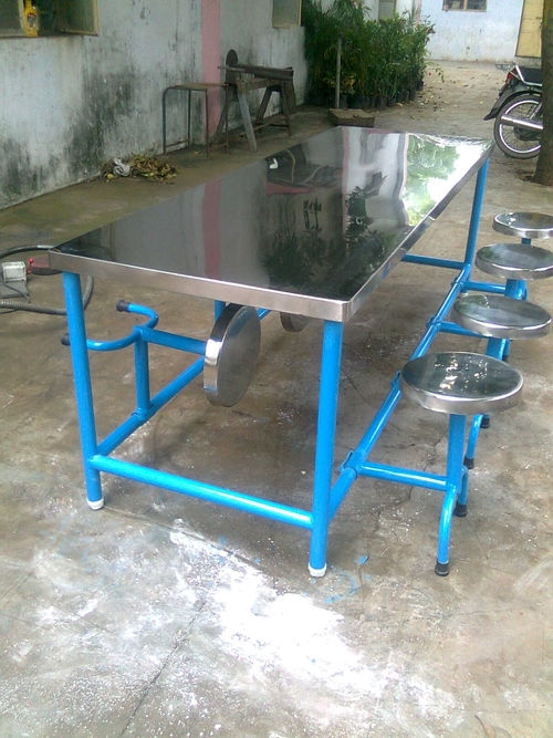 Steel Dining Table