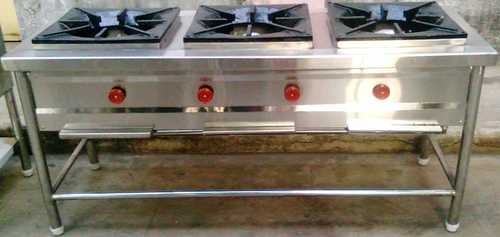 Three Burner Range