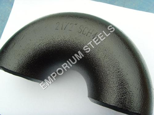 Silver Carbon Steel Seamless Pipe Elbow