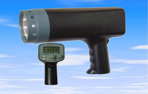 Digital Stroboscope - Plastic, Compact Design, Black Color | Digital Display, Easy Operation, Maintenance Free, High Precision (50-40000 FPM)