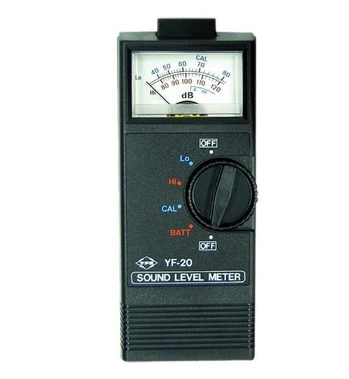 Gray Analog Sound Level Meter