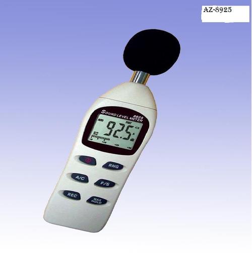 Digital Sound Level Meter - Plastic & Metal, 40 dB to 130 dB Range | Back Light, Auto Power Off, Max Hold & Tripod Mountable