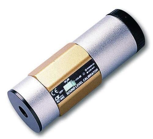 Sound Calibrator - Metal, 100-200 Grams, Silver | 94 dB & 114 dB, 1000 Hz, 0.5 & 1 Inch Microphone Compatibility