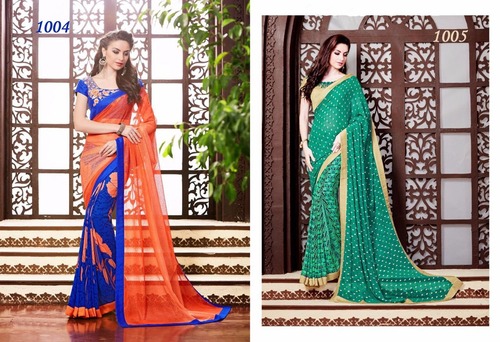 चमचमाती और जगमगाती साड़ियां