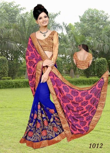 चमचमाती और चमचमाती साड़ियां