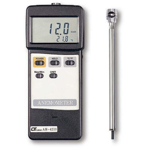 Gray And White Mini Vane Anemometer