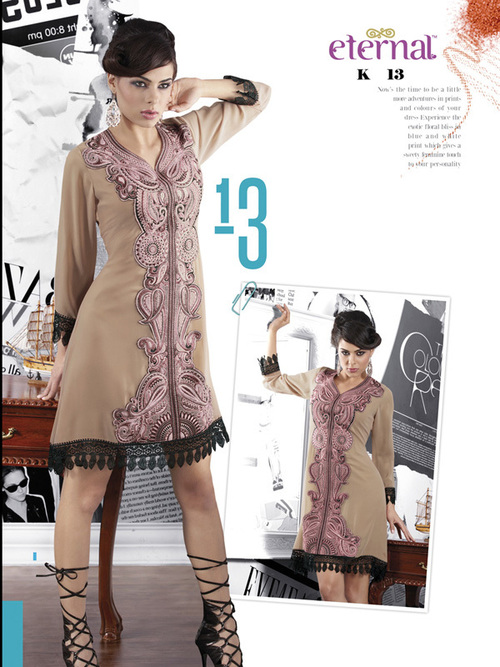 डिजाइनर सूती कुर्तियां