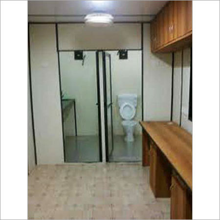 पूर्वनिर्मित कार्यालय स्थल के केबिन