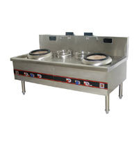 Fully Automatic Two Burner Chinese Range