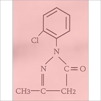 1(ओ-क्लोरो) फेनिल 3 - मेथिल 5 - पाइराज़ोलोन