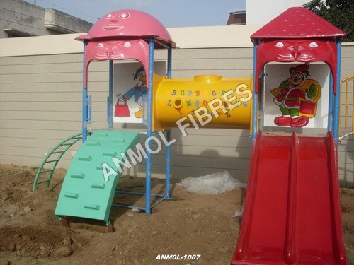 Park Multi-activity Play Station - Plastic and Steel, Suitable for Ages 5-15, Excellent Outdoor Playground Entry