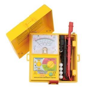 Yellow Analog Insulation Tester