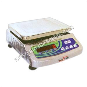 Silver Weighing Scale - Stainless Steel, 175x225mm Platter Size | Lightweight, Precise Measurement, Easy to Use, Multiple Capacity Options