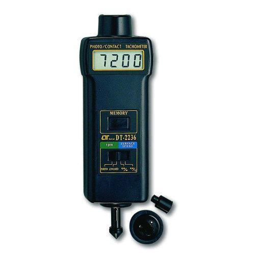 Photo Contact Tachometer Accuracy: +0.05% + 1 Digit