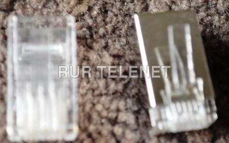 UTP और SFTP/STP के लिए RJ 45 कनेक्टर्स