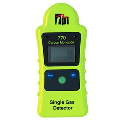 Portable Gas Monitor - Stainless Steel, 38.5mm x 152.0mm x 70.0mm , Green | Accurate Calibration, Max Hold Function, Analog and Digital Display, Detects CO up to 999ppm