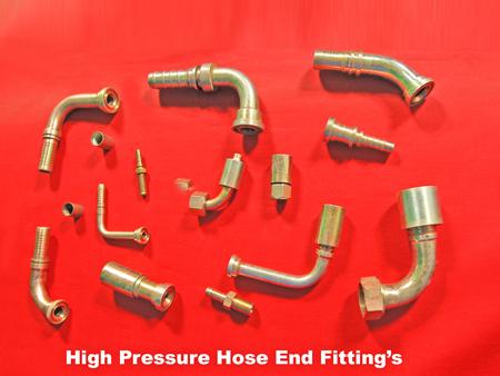 उच्च दबाव नली और फिटिंग