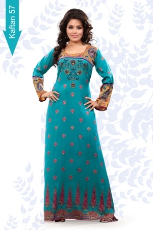 डिजिटल प्रिंटेड कैफ्टन्स