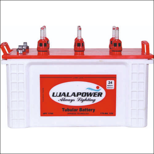 Long Life Inverter Batteries - Color: White & Red