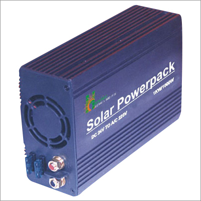 सौर पावरपैक DC 24V से A/C 220 V 1KW/1000W