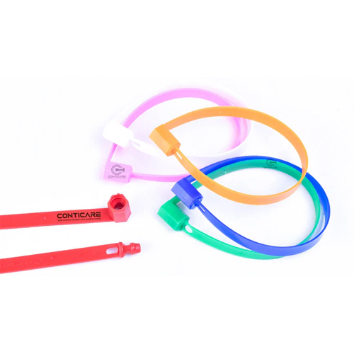 Conticare Fixed Length Plastic Strap Seal - Color: Multi Color