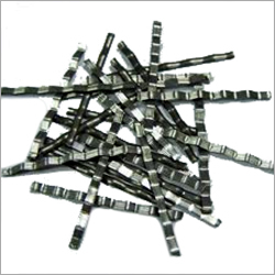 फ्लैट क्रिम्प्ड स्टील फाइबर