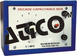 Decade Capacitance Box - High Quality Laboratory Tool, 10 Dial Steps, Different Standard Capacitance Values, 250V DC Working Voltage
