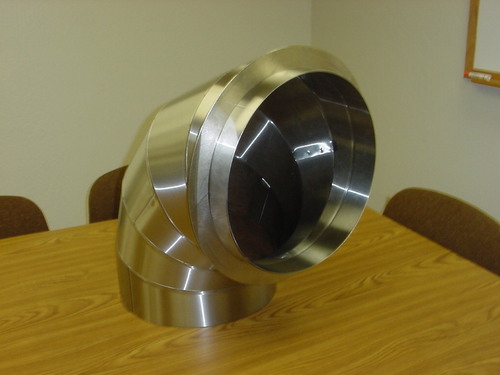 SS Short Bend - Stainless Steel 304-316 , Painted Silver Finish for Industrial Applications, Thickness 1-5